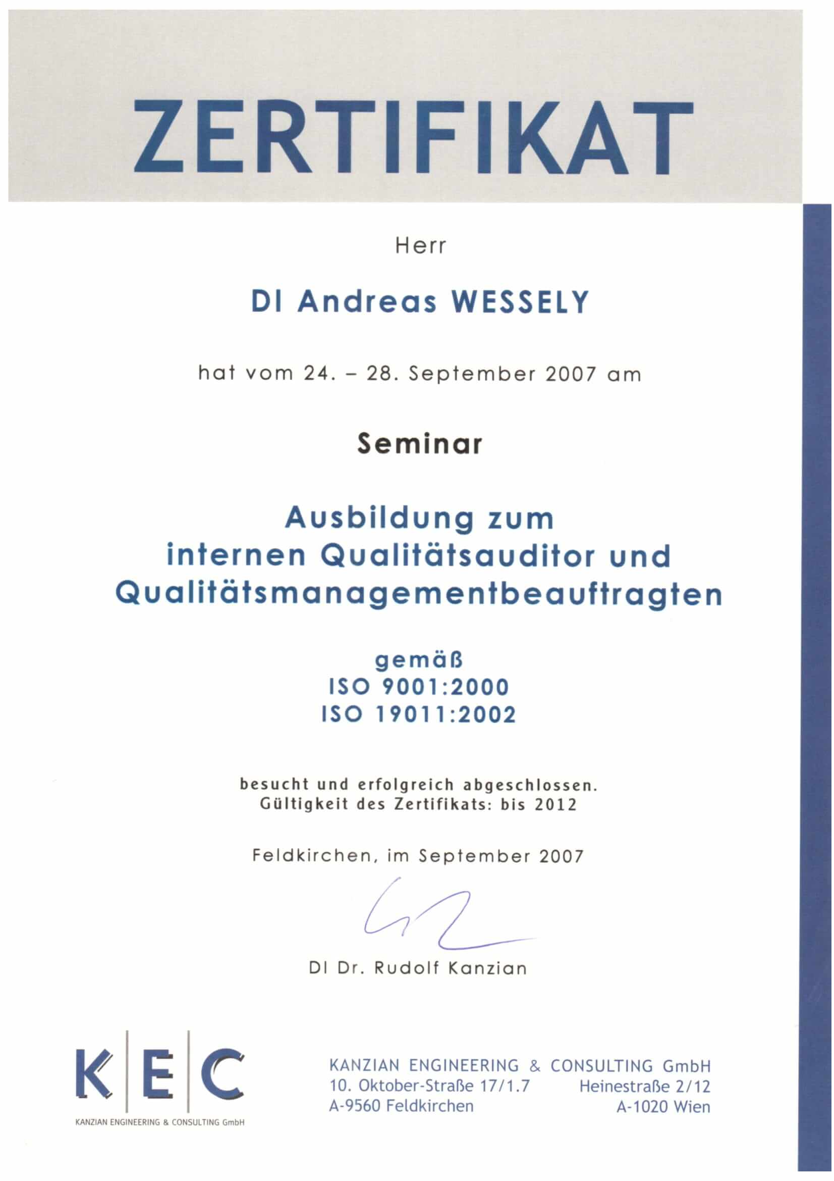 02a Awec Interner Qualitaetsmanager Und Auditor